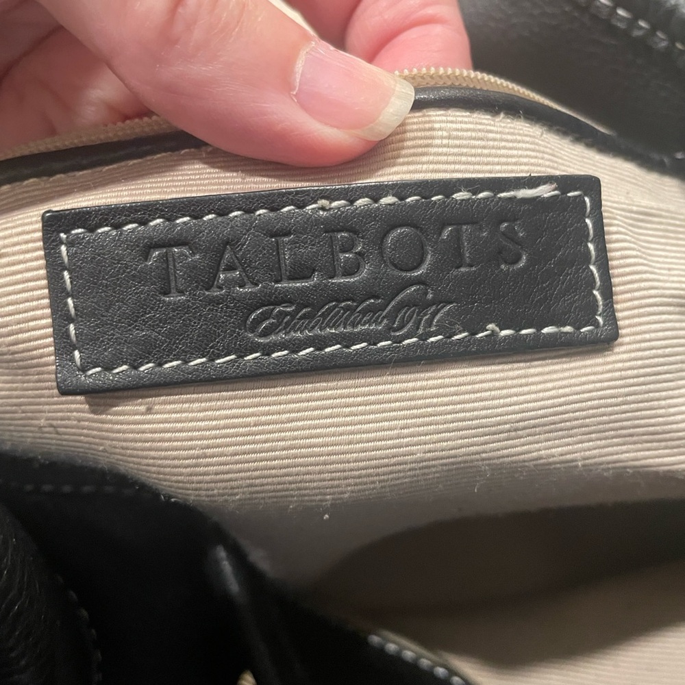 Talbots Gorgeous Leather Bag, no corner wear no stains - Picture 8 of 12